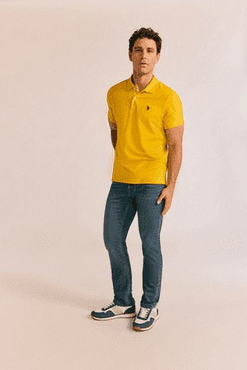 U.S. Polo Assn. Men's Slim Straight Knit Denim Jean