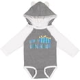 thumbnail image 3 of Inktastic Happy Hanukkah with candles Boys or Girls Long Sleeve Baby Bodysuit, 3 of 5