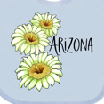 thumbnail image 4 of Inktastic Arizona Saguaro Cactus Flowers Boys or Girls Baby Bib, 4 of 4