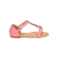 thumbnail image 2 of New Women CHeRISH Flying-5 Leatherette Palm T-Strap Thong Flat Sandal Size, 2 of 5