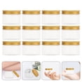 thumbnail image 3 of Shisuyan Mini Makeup Containers Set Transparent Plastic 12 Lids 4.2X5X5CM, 3 of 9