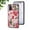 Glamorous Peony, variant on Case for Samsung Galaxy A71 5G, Slim Glass Case with Soft TPU Shockproof Ring Stand Flower Pattern Design Stylish Protective Cover for Samsung Galaxy A71 5G 6.7-Inch,Gardenias
