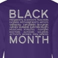 thumbnail image 4 of Inktastic Black History Month Occupations and Identities Long Sleeve T-Shirt, 4 of 5