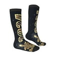 thumbnail image 3 of Fotbe Happy New Year 2024 (5) print Women's Men's Novelty Crew Socks Cotton Socks Knee High Socks for Walking,Running,Nurses,Pregnancy, 3 of 9