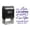 Violet, variant on Printtoo Personalized Black Self Inking To Love| Laughter And Happily Ever After Wedding Favor Stamp Custom Rubber Stamper-60 x 40 mm
