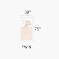 thumbnail image 3 of CONCETTA Twin Mattress Topper, 75 x 39 in, 5D Snow Down Alternative Overfilled Plush Pillow Top with 8-21 in Deep Pocket Mattress Cover, 3 of 6