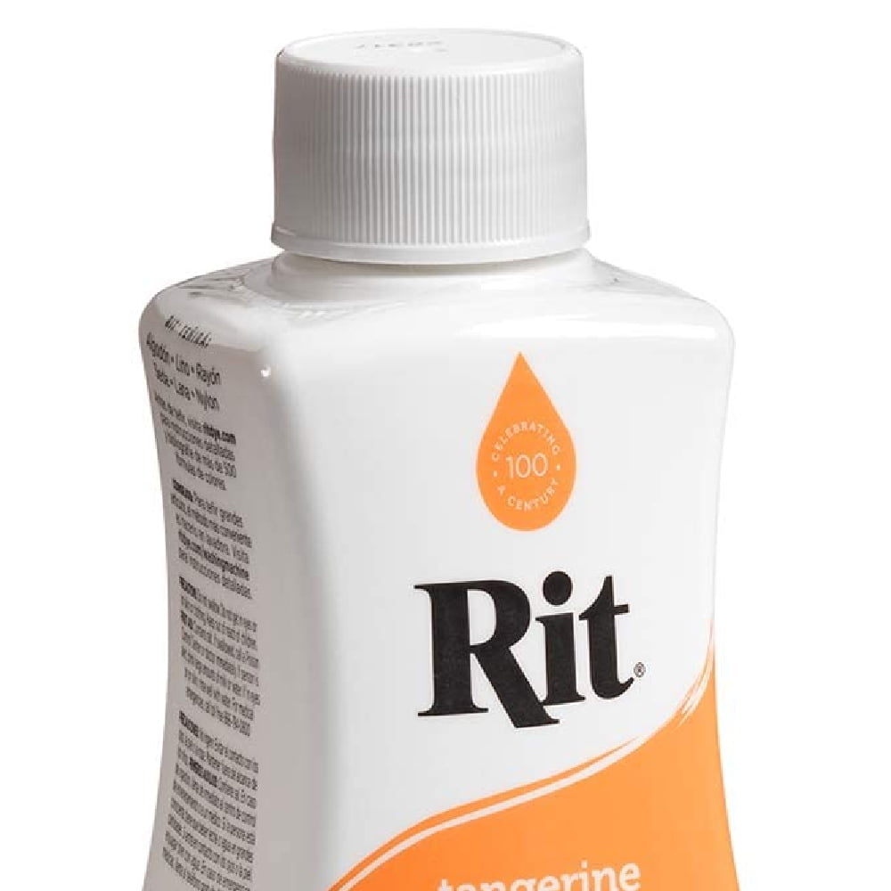Rit All-Purpose Liquid Dye, Tangerine, 8 fl oz (6 pack)