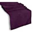 thumbnail image 3 of Tablecloth Runner Polyester 12 X 72 Inch Plum by Broward Linens, 3 of 3