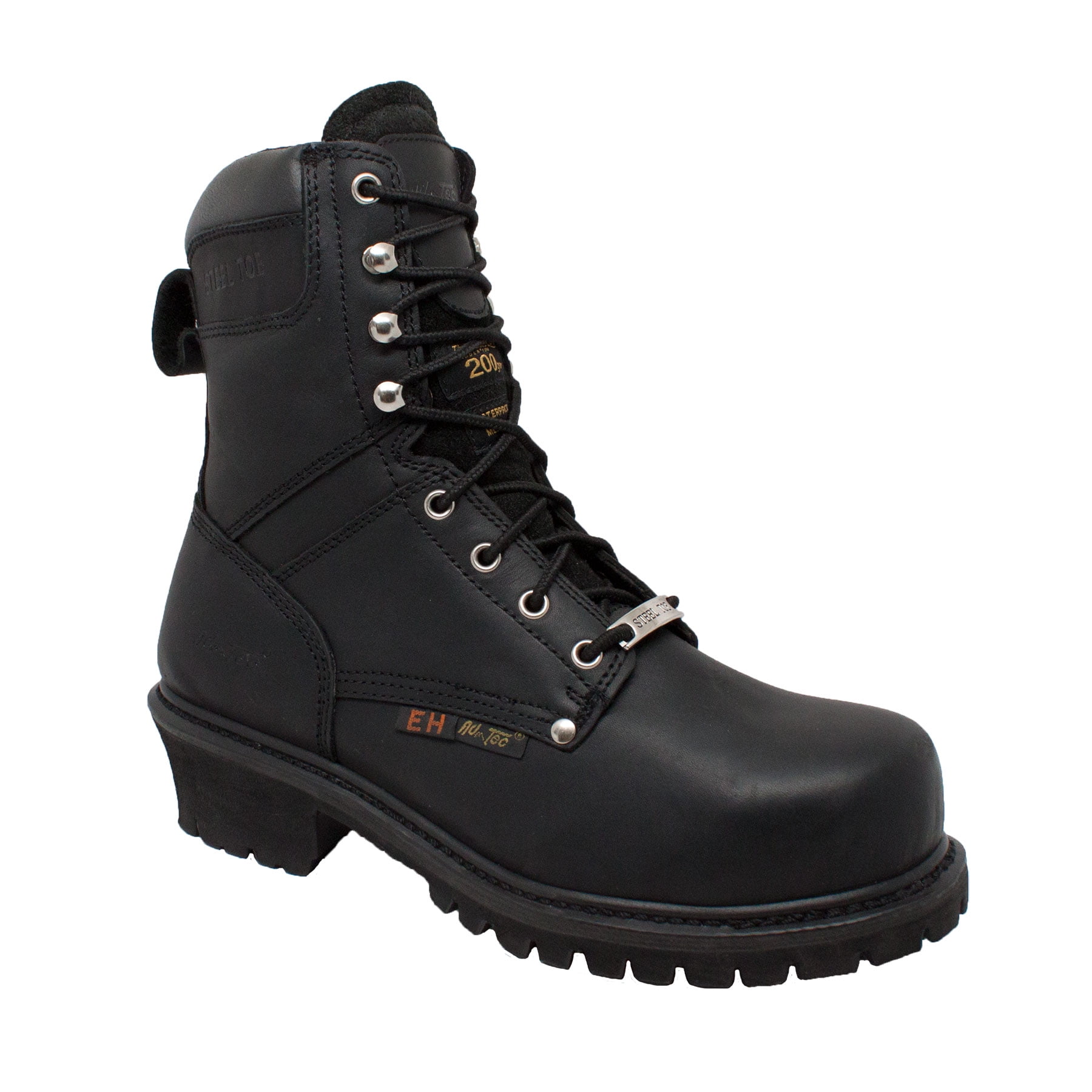 walmart leather steel toe boots