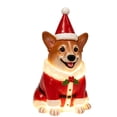 thumbnail image 2 of Clearance Christmas Resin Corgi Dog Figurines with LED Light, Cute Christmas Decorations for Home, Christmas Dog Night Light for Home 7.9 Inch, 2 of 6