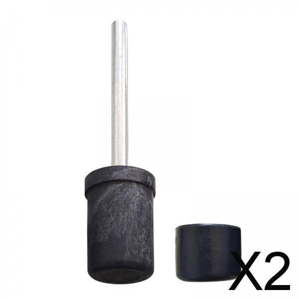 2x Varilla de Dosel para Tienda, Dedal, Reemplazos de Postes de Lona, Conector de Mochilero Portátil, Soporte Ligero para Tienda de Campaña, Varilla piezas