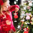 thumbnail image 6 of LINASHI Wall-mounted Angel Decoration Christmas Plush Angel Girl Pendant Fluffy Fake Feather Angel Ornament for Home Wedding Party Cute Hanging for Christmas, 6 of 8