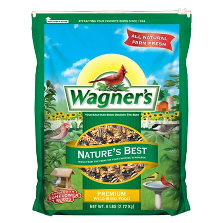 Wagner's 6 lb. Nature's Best Wild Bird Food (Best Pet Birds In India)