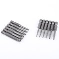 thumbnail image 2 of 12pcs S2 Steel Magnetic Star Head Screwdriver Bit Set 6.35mm Shank 50mm T5-T40, 2 of 2