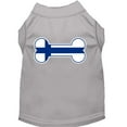 thumbnail image 4 of Pet Dog  Cat Shirt Screen Printed, "Bone Shaped Finland Flag", 4 of 10