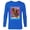 Navy, variant on Studios X-Men ’97 Morph Retro Trading Card- Long Sleeve T-Shirt for Men - Customized-White