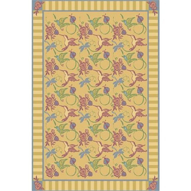 Joy Carpets 436D-04 Kaleidoscope Flights of Fantasy Rectangle Whimsical