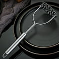 thumbnail image 2 of Stainless Steel Manual Potato Crusher Potato Masher for Home Restaurant, 2 of 9