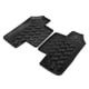 thumbnail image 3 of Pair Rear Floor Mat Non-Slip Rubber Door Foot Pad Fits for Jeep Wrangler JK 2 Doors 2007-2017, 3 of 9