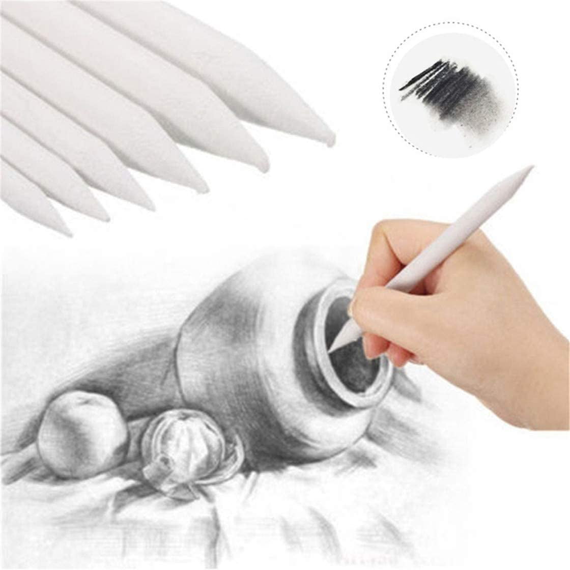 PULABO6 Sticks Sketch Charcoal Paper Wiper Color Pencil Smudge Effect Tool Nice and Deft 