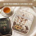 thumbnail image 7 of FOR U DESIGNS Sheep Sunflower Cross Print Bible Cover for Women Men Lightweight Bible Carrier Tote Bag Large Capacity Protective Church Organizer Holder Bag with Handle, 7 of 7