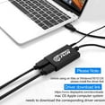 thumbnail image 2 of USB 3.0 to Dual HDMI Adapter,Compatible with Windows ChromeBook MacBook,Support 3.5mm Jack Stereo Output Expand 2 Different Display Screens (Dual HDMI Adapter), 2 of 8
