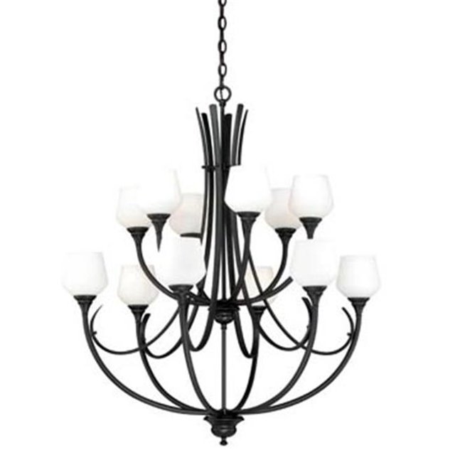Vaxcel International H0130 Greffon Lustre 12L - Bronze Frotté à l'Huile