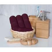 Utopia Towels 8 Piece Luxury Towel Set – Majestic Plush, Super Absorbent & Quicker-to-Dry, Thick 100% Ring Spun Cotton Towels for Bathroom, Spa & Hotel – 2 Bath, 2 Hand, 4 Washcloths, Burgundy