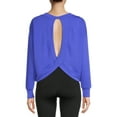 thumbnail image 3 of Avia Women's Long Sleeve Cutout Back Sweatshirt, 3 of 5
