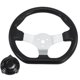 thumbnail image 5 of Volante de 11 pulgadas para carritos de golf, repuesto preciso, rendimiento, accesorios negros para motocicletas de 50 , ideal para, 5 of 9