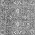 thumbnail image 1 of Ahgly Company Indoor Square Oriental Gray Traditional Area Rugs, 8' Square, 1 of 4