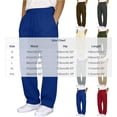thumbnail image 3 of Tawop Lounge Mens Sweatpants with Pockets Fashion Sports Workout Pants for Men Fall Winter Relaxed Fit Jogger Hiking Sweat Pants, 3 of 6