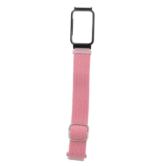 Braided Strap, For Mi Band 7 Pro Adjustable Elastic Nylon Wristband With Protective Frame