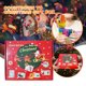 thumbnail image 5 of Caja de calendario de Adviento de 12/24 días, divertida cuenta atrás de Navidad, plástico para niños y adultos Tmvgtek libre de BPA, 5 of 9