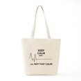thumbnail image 6 of CafePress - Keep Calm And... Ok, Not That Calm! Tote Bag - Unisex Canvas Tote Bag, Beige, 1-Piece, 6 of 7