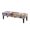 Calf Floral Design, variant on XYZCANDO Poly Spandex Bench Covers for Home Dining Room, Easy Install Stretch Dining Bench Covers, Maple Pumpkin Pattern