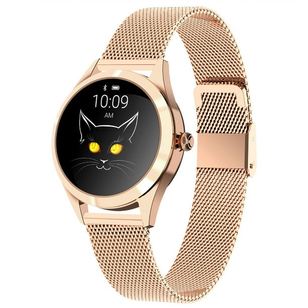Smartwatch mujer kw10 dorado hotsell