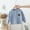 Blue, variant on KYAIGUO 1M-5T Kids Baby Cardigan Cable Knit Toddler Cardigan Long Sleeve Fall Winter Open Front Knit Sweater Button Down Knit Coat Outwear