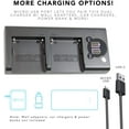 thumbnail image 4 of MaximalPower Rapid Dual Battery Charger & Battery combo for Sony F550  (Dual Charger + 2pcs Battery), 4 of 9