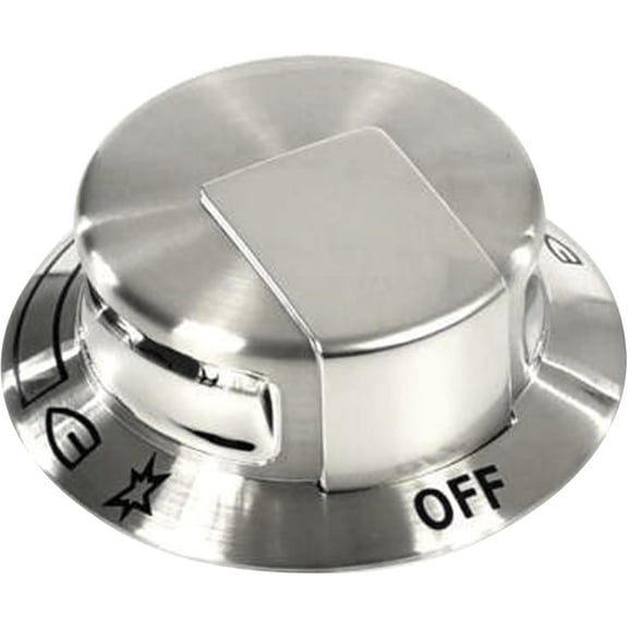 Whole Parts Range Burner Control Knob Part# 318905202 - Replacement & Compatible with Some Electrolux and Frigidaire Ranges