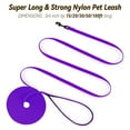 thumbnail image 6 of Lynxking Dog Training Leash Long Lead 15ft 30ft 50ft Tracking Lead for Small Medium and Large Dogs, 6 of 8