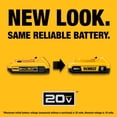 thumbnail image 3 of Batería DEWALT de iones de litio de 20 V como máximo, 6 Ah, paquete de 2 unidades (DCB206-2), 3 of 5