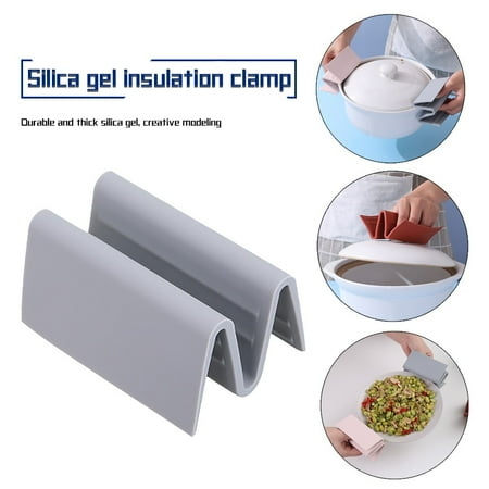 

Yedhsi Mini Glove Cooking And Oven Pinch Clip Anti-Scald Anti-Slip Hand Clip Kitchen Utensils & Gadgets