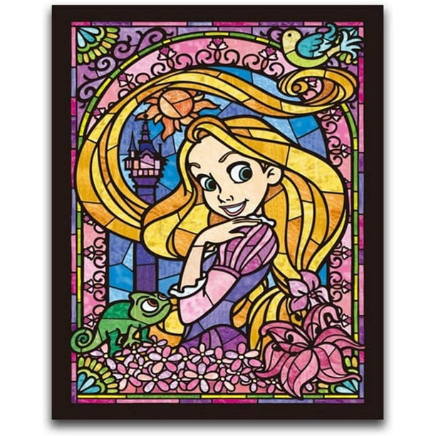 DIY 5D Crystal Rhinestone Diamond Painting Kit - Disney Princess