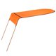 thumbnail image 2 of Irfora Kayak Boat Canoe Sun Shade Canopy para persona soltera Irfora Pabellón, 2 of 7