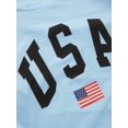 thumbnail image 3 of Women's Crop Top Letter Printed Sweatshirt Hoodie, 3 of 7