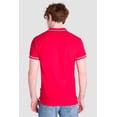 thumbnail image 3 of Playera Oggi Jeans Polo Slim Hombre color Rojo, 3 of 5