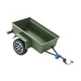 thumbnail image 4 of Fiocias RC Crawler Trailer Metal Utility Trailer Hitch Mount Remote Control Car Accessory Easy to Install Model Car Modification Suitable for Model Cars Hauling Exhibition Green, 4 of 8