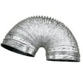 thumbnail image 1 of 2 mangueras de del sistema , conducto flexible de aire acondicionado portátil, manguera de 3 pulgadas de bobinado plateado Gloria Tubo de escape del conducto de ventilación, 1 of 9