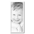 thumbnail image 2 of ArtToFrames 11" x 26" Contemporary White Picture Frame, 11x26 inch White Wood Poster Frame (WOM-4164), 2 of 8